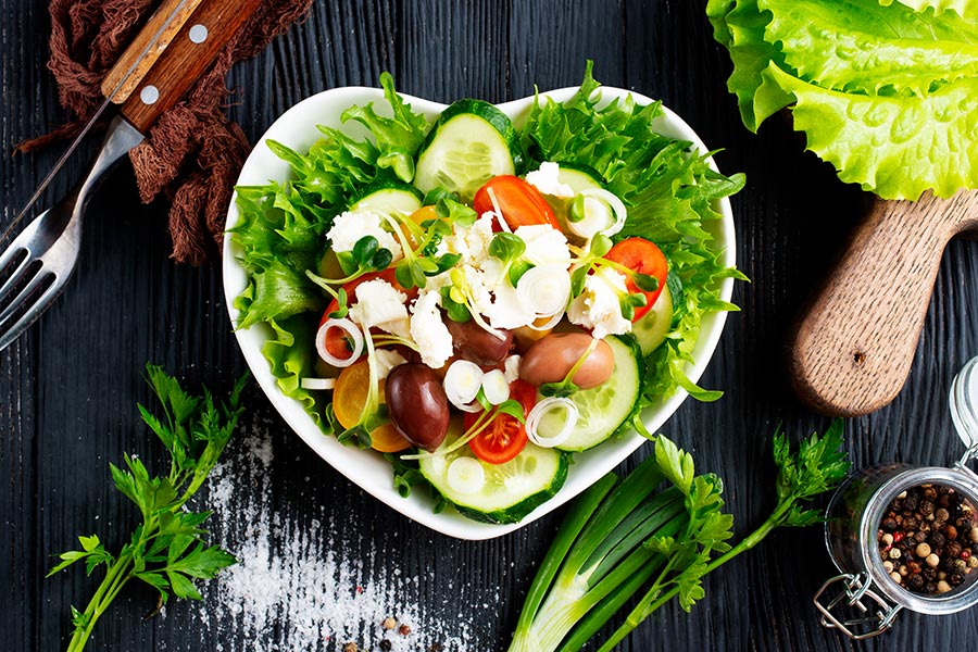 REWE Rade Savic in Küps Salat